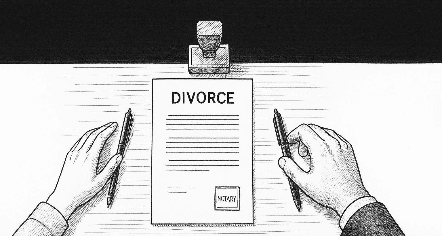 convenio regulador en el divorcio notarial